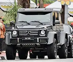 Pengiran Muda Bahar's Mercedes-Benz G500 4×4² in 2024