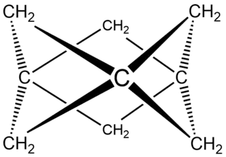 Mesitylene by Adolf von Baeyer (tetracyclo[3.1.1.11,3.13,5]nonane)