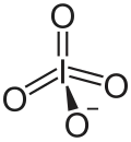 The metaperiodate ion