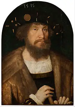 Portrait of Christian II, King of Denmark, c. 1515, Statens Museum for Kunst, Copenhagen.