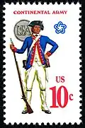 1975 Revolutionary War uniforms issue