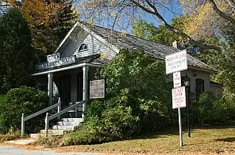 The Town of Milwaukee Town Hall, built in 1872 and now a museum.