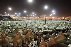 Hajji tents at Mina