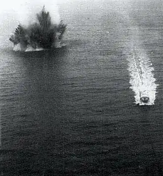 Mine explosion Haiphong Harbor 1973