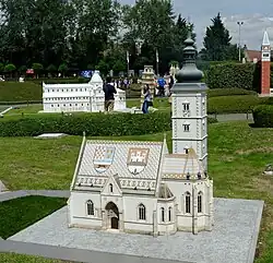 Model of the Church in Mini-Europe Brüssel
