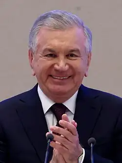 President Shavkat Mirziyoyev