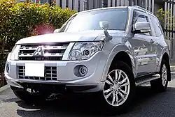 Mitsubishi Pajero 3-door (first facelift)