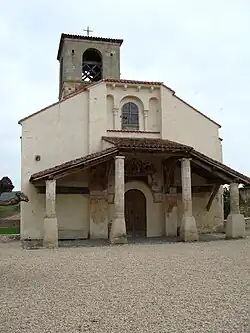 The church in Moissat
