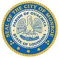 Official seal of Monroe, Louisiana