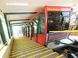 Upper section car in upper station (2012)
