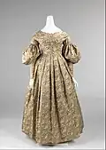 Morning dress 1837–1839 (American)