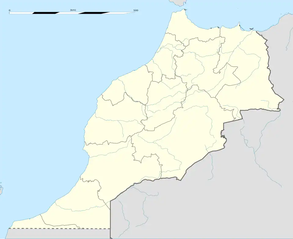2015–16 Botola is located in Morocco