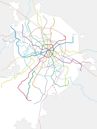 Lermontovsky Prospekt is located in Moscow Metro