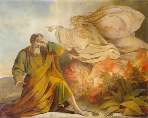 God Appears to Moses in the Burning Bush