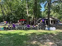 Annual church picnic celebrating 158th anniversary.