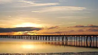 The 3.8-kilometre-long (2.4 mi) Mozambique Island Bridge