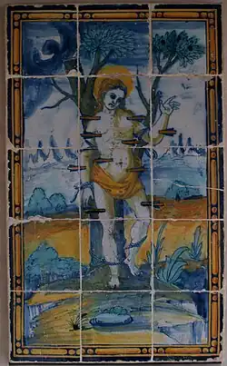 Tiled image of San Sebastian