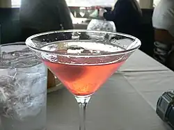 Image 21A cosmopolitan (from List of cocktails)