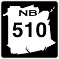 Route 510 marker