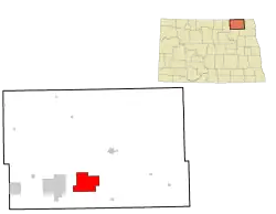 Location of Loma, North Dakota