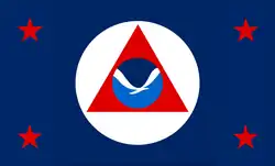 Flag of the Deputy Administrator of the National Oceanic and Atmospheric Administration