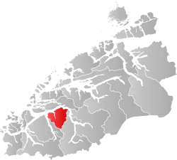 Sykkylven within Møre og Romsdal