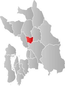 Gjerdrum within Akershus