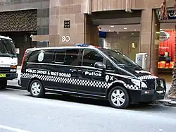 Public Order and Riot Squad vehicle