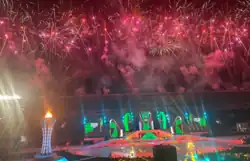 During the 2024 National Sports Week Closing Ceremony