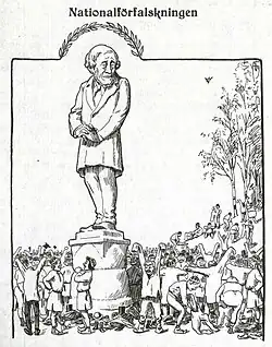 A cartoon by Alex Federley dated 1906