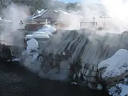 Hot Springs in winter