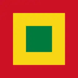 Naval jack of Bolivia