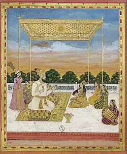 This Afghan Bangash Nawab is not to be confused with the Rohilla Ali Mohammed Khan