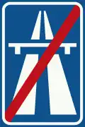 G2: End of motorway