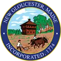 Official seal of New Gloucester, Maine