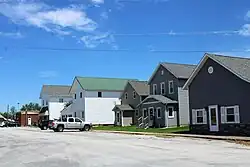 Street scene in New Liberty