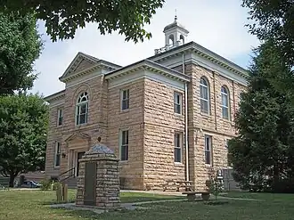 The Nicholas County Courthouse in Summersville in 2007