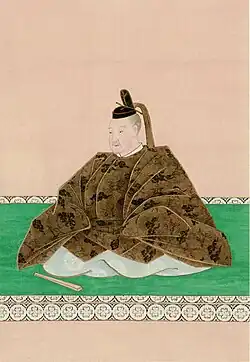 Portrait of Nijō Mitsuhira, artist unknown. Dōshisha University Historical Museum.