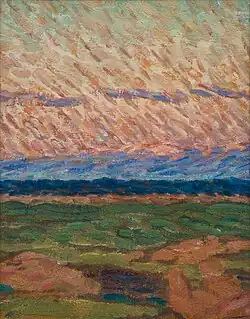 Landscape View from Öland, Sweden, C. 1905