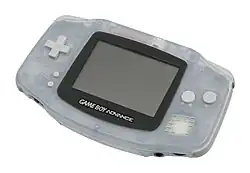 A photograph of the Game Boy Advance
