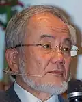 Yoshinori Ohsumi, professor, cell biologist, 2016 Nobel Prize in Physiology or Medicine winner.