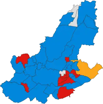2015 results map