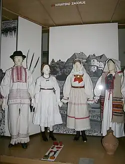Traditional clothing of Hrvatsko Zagorje