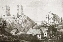 Image 12View of Novogrudok, by Napoleon Orda (from History of Belarus)