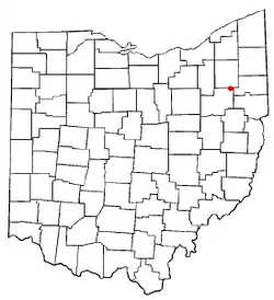 Location of Limaville, Ohio