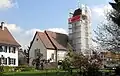 Obernunforn church undergoing repairs