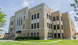 1928 Ochiltree County Courthouse in Perryton