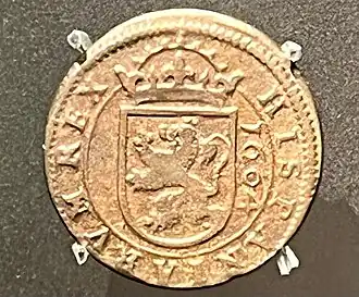 8 Maravedís from the Crown of Castile, 1604