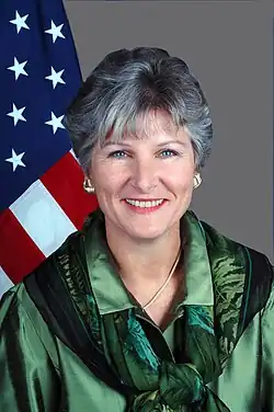 Karen P. Hughes Counselor to the President (announced December 17, 2000)[55]
