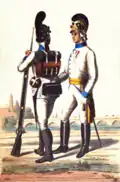 Gemeiner and officer (1798-1809)